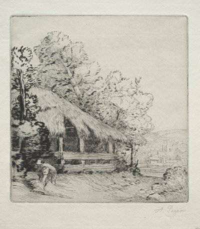 リトルシェッドルプティハンガー。 作： Alphonse Legros