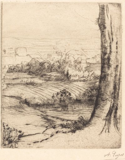 葦コイン ド ロゾーのビュー。 作： Alphonse Legros