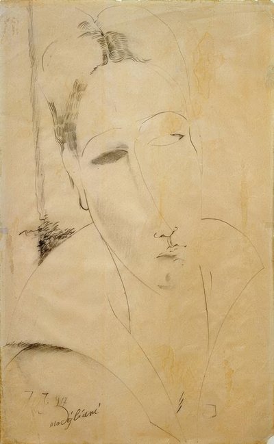 ハンカ・ズボロスカ 作： Amedeo Modigliani