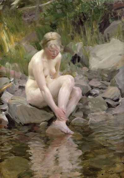 ダグマー、1911 作： Anders Leonard Zorn