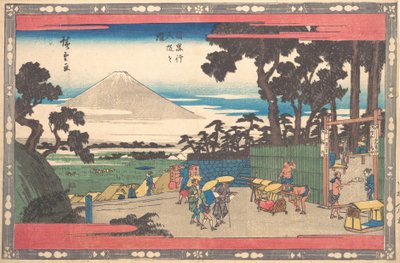 目黒 技お人 坂。 作： Ando Hiroshige