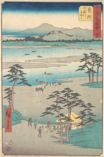 見つけ、 １８５５。、 １８５５。 作： Ando Hiroshige