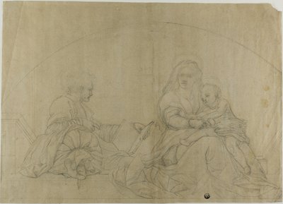 サックの聖母 作： Andrea del Sarto