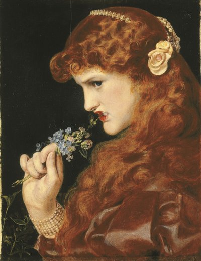 愛の影、1867年 作： Anthony Frederick Augustus Sandys