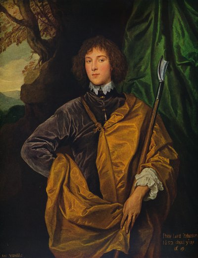 フィリップ、ウォートン卿、1632 作： Anthony van Dyck