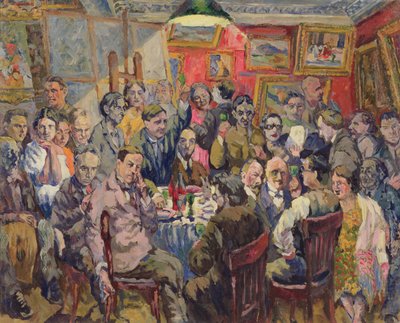 モスクワのアーティスト、1927 作： Aristarkh Vasilievic Lentulov