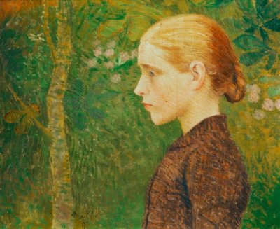 バストの若い農民の女性 作： Aristide Maillol