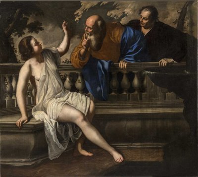 スザンナと長老、1652年 作： Artemisia Gentileschi