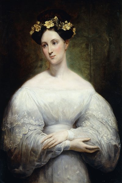 マリー・クリスティーン・d・オルレアン王女、1830年と1831年 作： Ary Scheffer