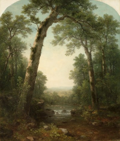 Vista のフォレスト ストリーム 作： Asher Brown Durand