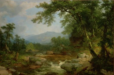 モニュメントマウンテン、バークシャー、1855-60 作： Asher Brown Durand