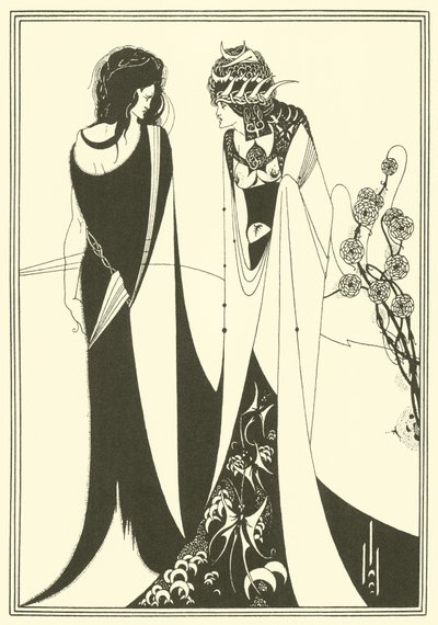 ジョンとサロメ 作： Aubrey Beardsley