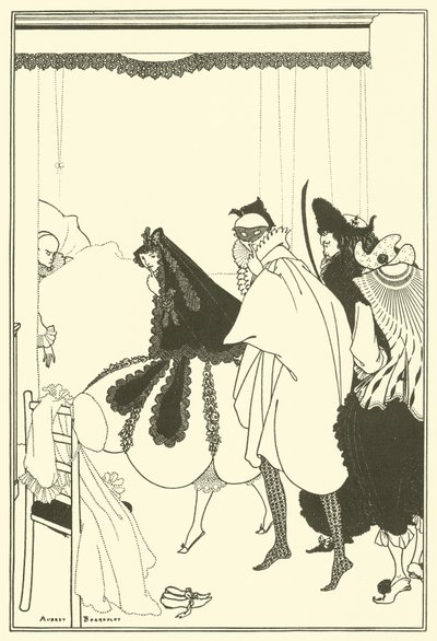 ピエロの死 作： Aubrey Beardsley