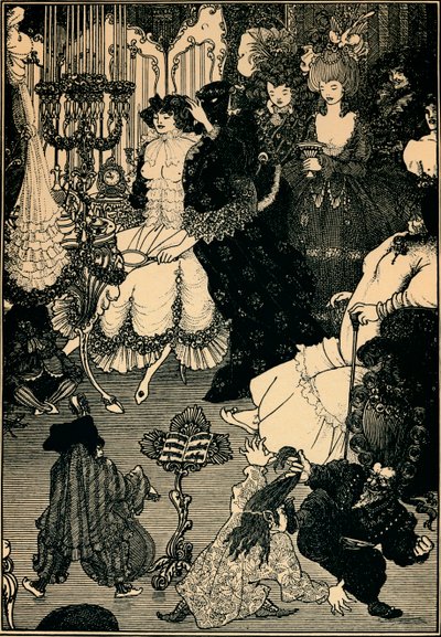 ヘレンのトイレ、1890年代、1935年。 作： Aubrey Beardsley