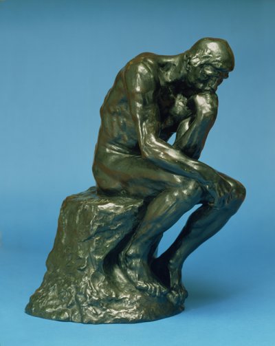 思想家、1880（ブロンズ）（158431も参照） 作： Auguste Rodin