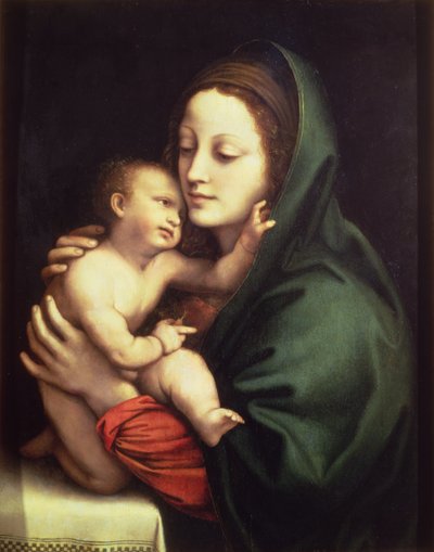 マドンナと子供、1510年頃（パネル） 作： Bernardino Luini