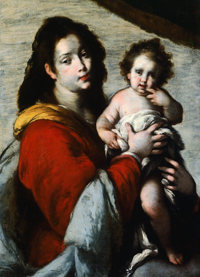 マドンナと子供 作： Bernardo Strozzi