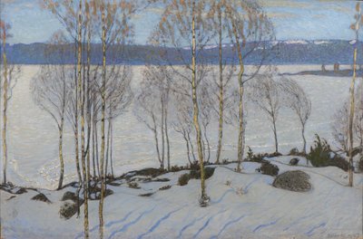 春の接近、1903 作： Bjorn Ahlgrenson