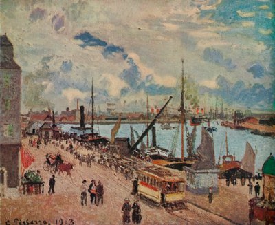 ルアーブルのアウターハーバー、1903 作： Camille Jacob Pissarro