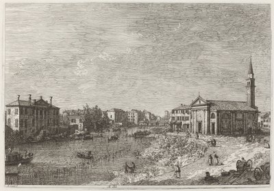 アル・ドロ、c。 17351746。 作： Canaletto