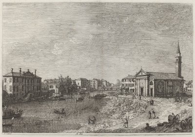 アル・ドロ、c。 17351746。 作： Canaletto