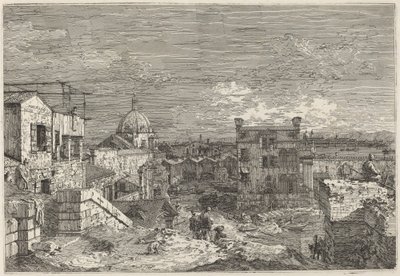 ヴェネツィアの想像図、1741年。 作： Canaletto