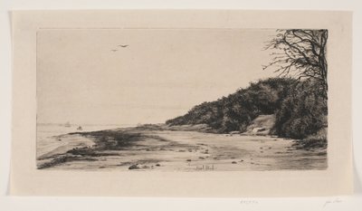 海沿いの断崖 作： Carl Bloch