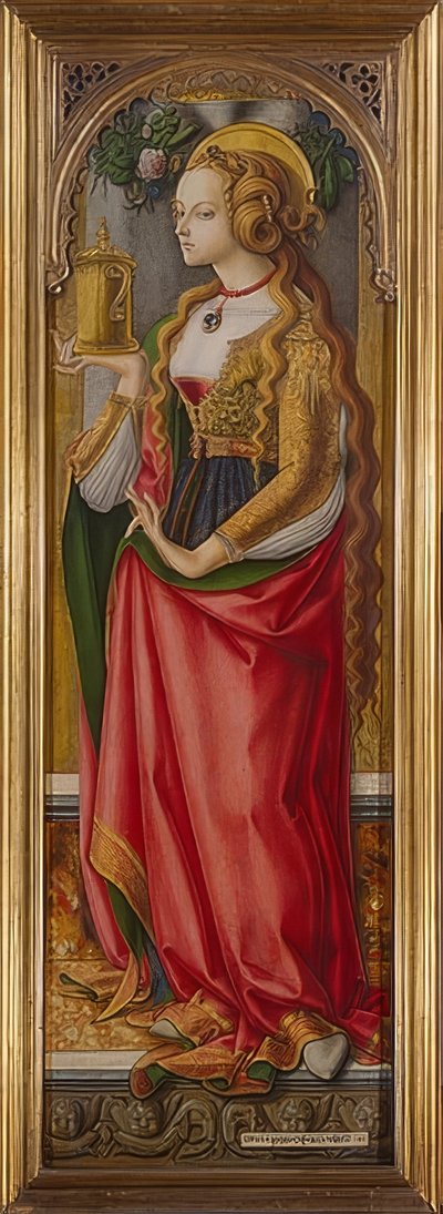 マリアマグダレナ。 1480年頃 作： Carlo Crivelli