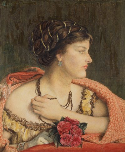 オペラ座で 作： Catherine Nee Madox Brown Hueffer