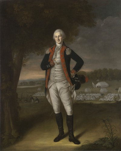 ウォルタースチュワート、1781年 作： Charles Willson Peale