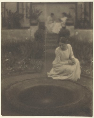 噴水 作： Clarence H. White