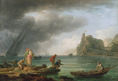 コーストシーン 作： Claude Joseph Vernet