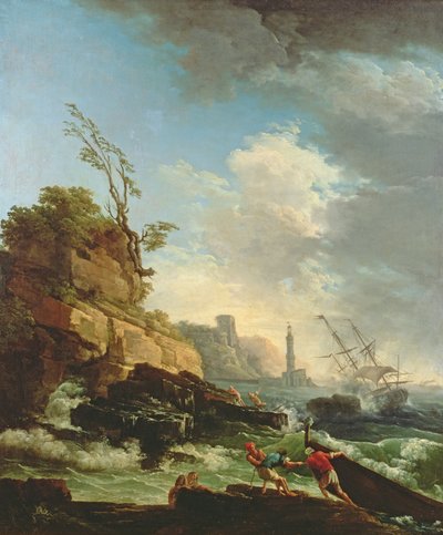 不明な画像 作： Claude Joseph Vernet