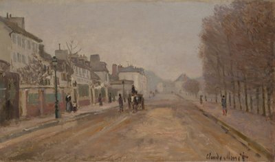 Boulevard Héloise, Argenteuil 作： Claude Monet