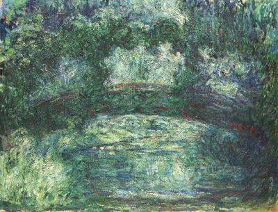 日本橋、1918-1924 作： Claude Monet