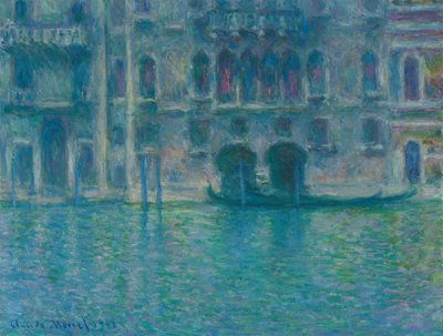 パラッツォ ダ ムーラ、ヴェネツィア 作： Claude Monet