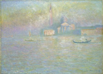 サン・ジョルジョ・マッジョーレ、ヴェネツィア 作： Claude Monet