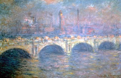 ウォータールー橋、ロンドン、1903 作： Claude Monet