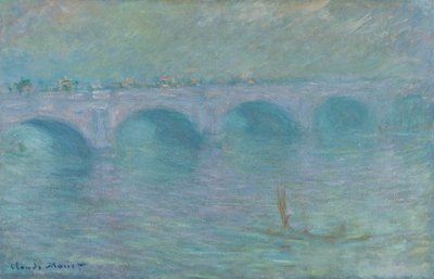 霧の中のウォータールー橋、1903 作： Claude Monet