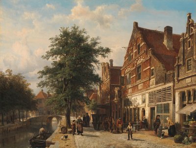 ザイダーハーフェンダイク、エンクハイゼン 作： Cornelis Springer