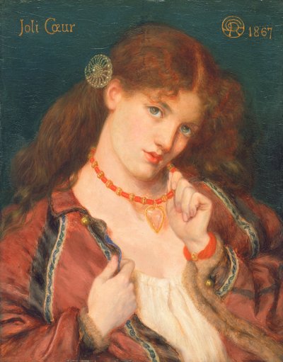 ジョリ・クール 作： Dante Gabriel Charles Rossetti