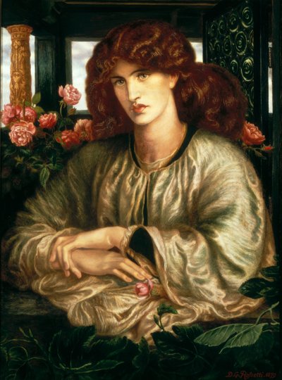 同情の女、1879 作： Dante Gabriel Charles Rossetti