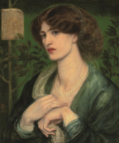 ベアトリスの挨拶 作： Dante Gabriel Charles Rossetti