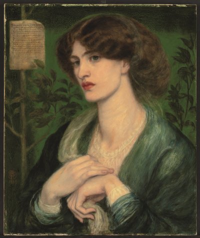 ベアトリスの挨拶 作： Dante Gabriel Charles Rossetti