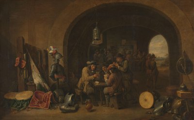 警備室 作： David Teniers (II)