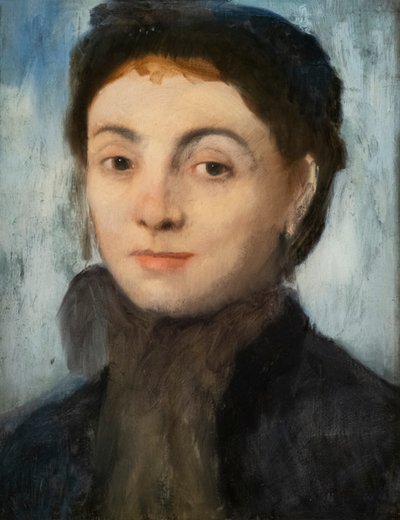 ジョセフィーヌ・ゴジェリン1867.油彩・キャンバス 作： Edgar Degas