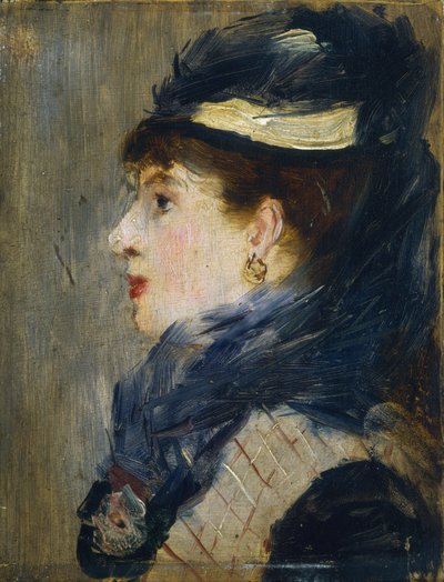 女性の肖像 作： Édouard Manet