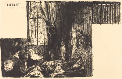 Les Soutiens de la Société, 1896. 作： Edouard Vuillard