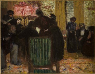 ミュージカルイブニング、約1896-1899。 作： Edouard Vuillard