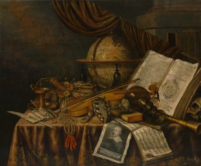 Vanitas Still Life、1662。 作： Edward Collier